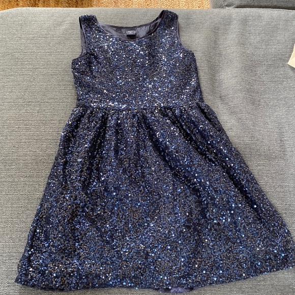 Blue sparkly dress - Picture 1 of 2